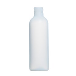 500ml Natural HDPE Tall Boston Round Bottle, 24/410